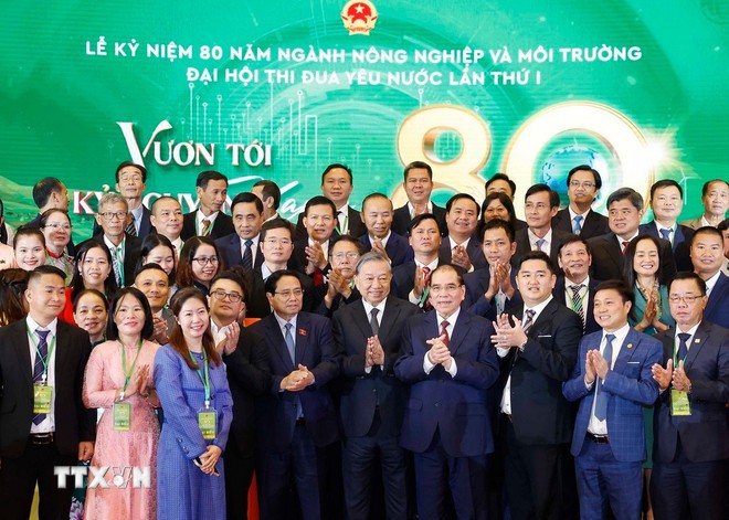 "Ngành Nông nghiệp và Môi trường đã trở thành nhân tố quan trọng trong kỷ nguyên phát triển mới" ảnh 1