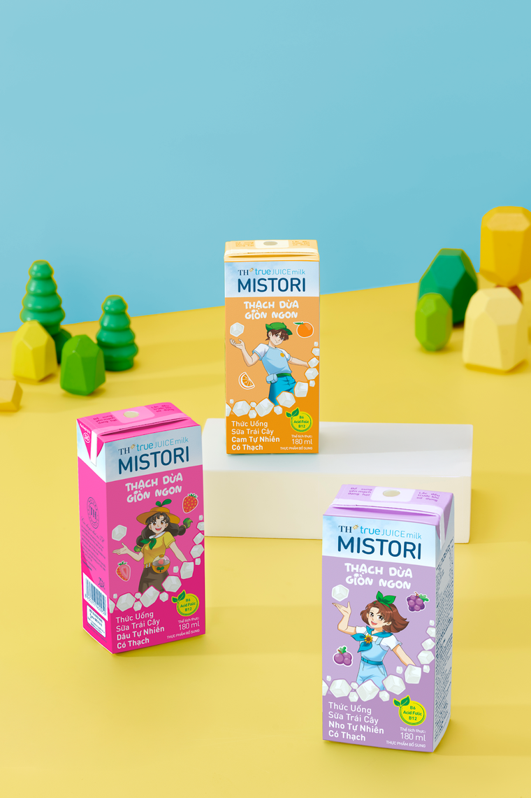 Tập đoàn TH ra mắt bộ đôi Thức Uống Sữa Trái Cây MISTORI mới ảnh 2