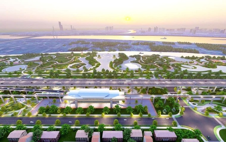 Hà Nội đề xuất chọn phương án làm đại lộ cảnh quan sông Hồng ảnh 1