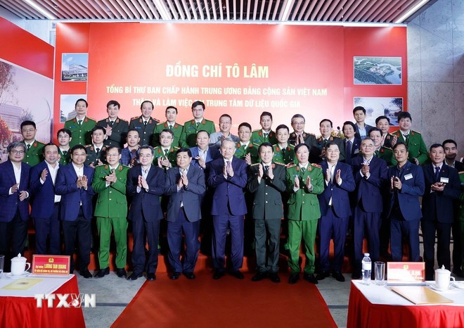 Tổng Bí thư Tô Lâm: Đưa dữ liệu trở thành một nguồn lực chiến lược, một loại tài nguyên mới ảnh 2