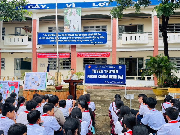 Gần 30.000 học sinh tại Tây Ninh được nâng cao nhận thức về phòng chống bệnh dại ảnh 2