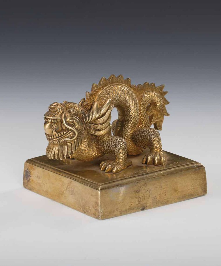 Bộ sưu tập ấn và kiếm vàng quý hiếm triều Nguyễn ảnh 4