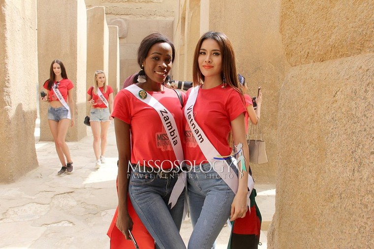 Sau ồn ào với Kỳ Duyên, Thư Dung lộ khả năng 'nói tiếng Anh ít người hiểu' tại Miss Eco 2018 ảnh 6