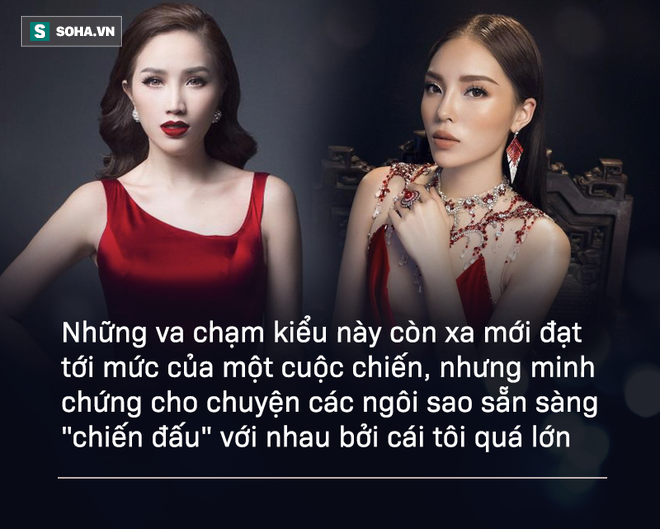 Khi sao Việt thẳng thừng 'vỗ mặt nhau' ảnh 1