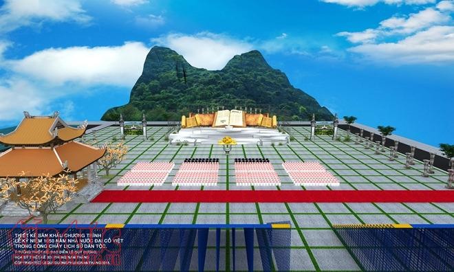 Tái hiện 1050 năm Nhà nước Đại Cồ Việt trong dòng chảy lịch sử dân tộc bằng chèo, xẩm, tuồng ảnh 1