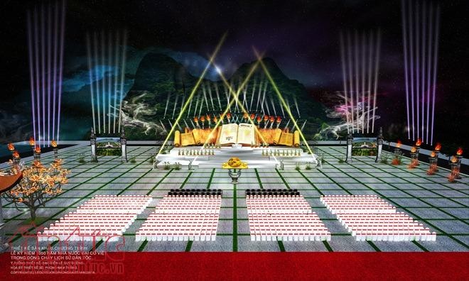 Tái hiện 1050 năm Nhà nước Đại Cồ Việt trong dòng chảy lịch sử dân tộc bằng chèo, xẩm, tuồng ảnh 2