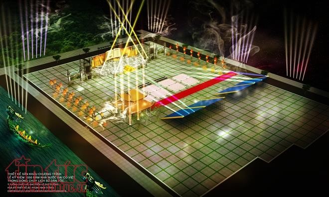 Tái hiện 1050 năm Nhà nước Đại Cồ Việt trong dòng chảy lịch sử dân tộc bằng chèo, xẩm, tuồng ảnh 4