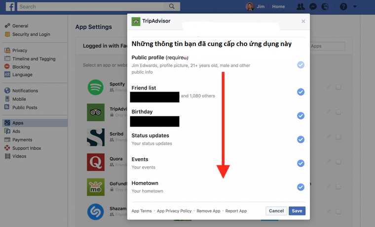 Cách xác định và chặn ứng dụng theo dõi Facebook cá nhân của bạn ảnh 7