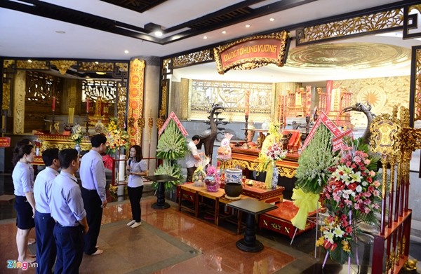 Cận cảnh đền tưởng niệm các Vua Hùng lớn nhất Nam Bộ ảnh 12