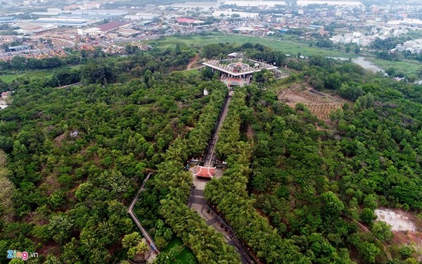 Cận cảnh đền tưởng niệm các Vua Hùng lớn nhất Nam Bộ ảnh 2