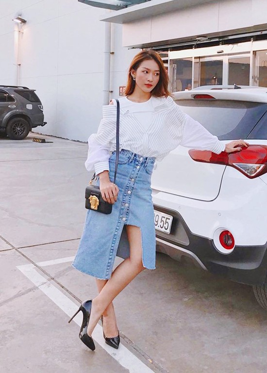 Sao Việt chuộng sắc trắng trong mùa oi nồng ảnh 11