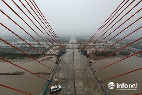 Hợp long cầu Bạch Đằng nối Quảng Ninh và Hải Phòng ảnh 1