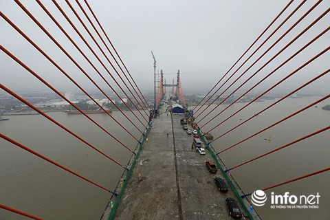 Hợp long cầu Bạch Đằng nối Quảng Ninh và Hải Phòng ảnh 4