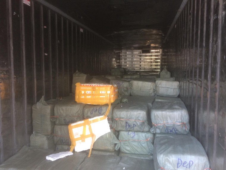 Thu giữ hơn 10 tấn nầm lợn không rõ nguồn gốc ảnh 5