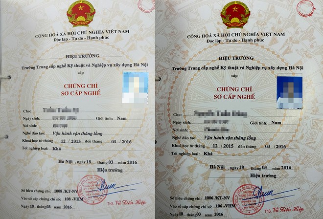 Khởi tố hiệu trưởng lừa bán chứng chỉ cho hàng trăm người ảnh 2