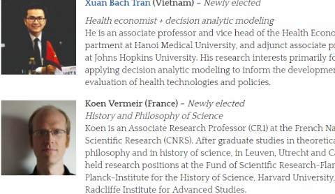 PGS người Việt tham gia Hội đồng Viện Hàn lâm Khoa học trẻ toàn cầu ảnh 1