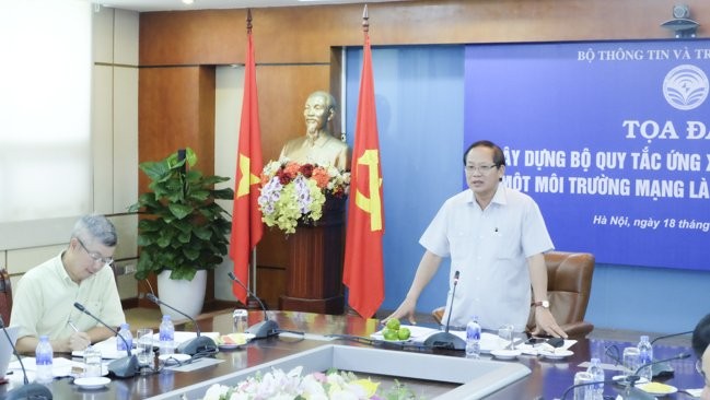 Việt Nam xây dựng Bộ quy tắc ứng xử của người dùng mạng xã hội ảnh 2