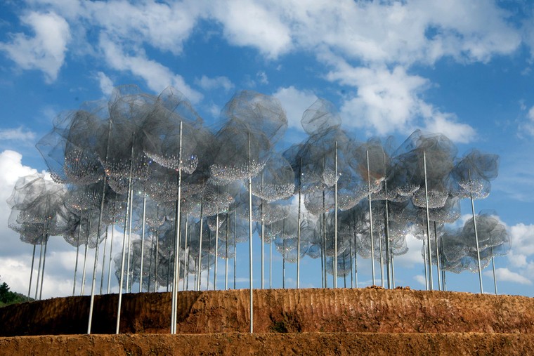 Xếp hàng xem mây pha lê trên ruộng bậc thang đang gây xôn xao ảnh 4