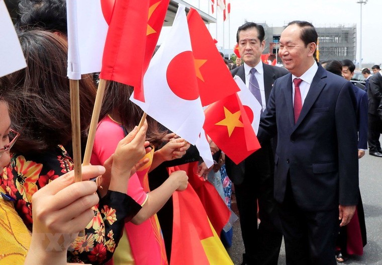 Hình ảnh Chủ tịch nước và phu nhân thăm cấp nhà nước tới Nhật Bản ảnh 6