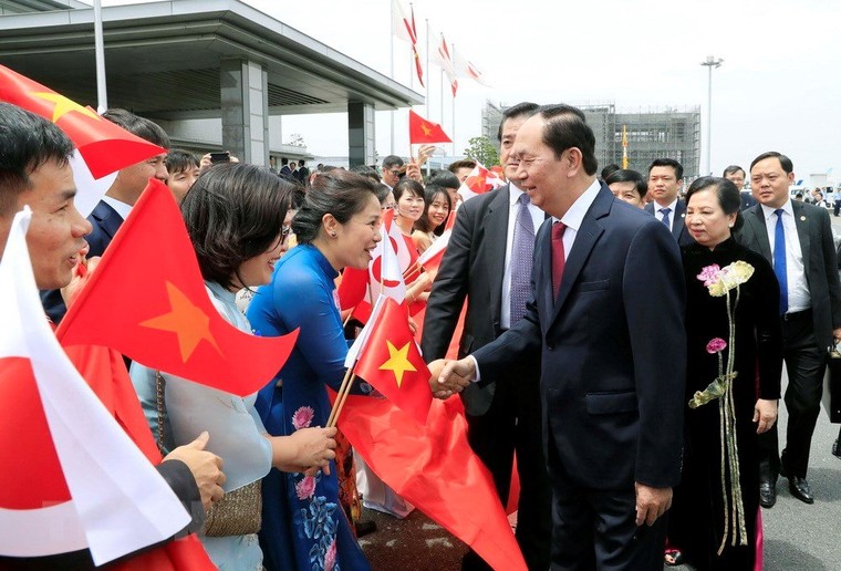 Hình ảnh Chủ tịch nước và phu nhân thăm cấp nhà nước tới Nhật Bản ảnh 7