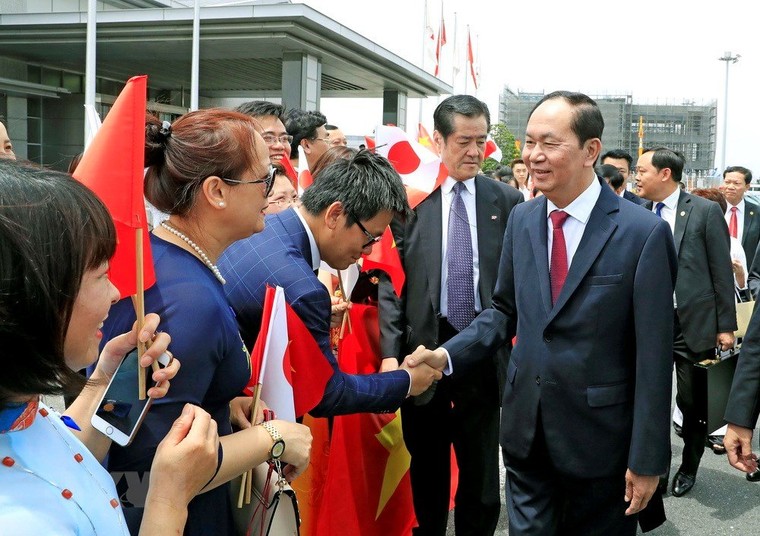 Hình ảnh Chủ tịch nước và phu nhân thăm cấp nhà nước tới Nhật Bản ảnh 8