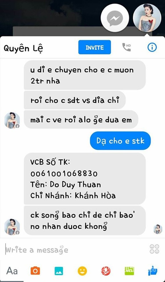 Hàng loạt mỹ nhân Việt hứng “trái đắng” khi bị hacker chiếm đoạt Facebook ảnh 3