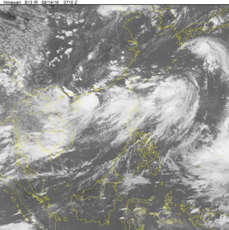 Tin bão trên Biển Đông (cơn bão số 4) ảnh 1