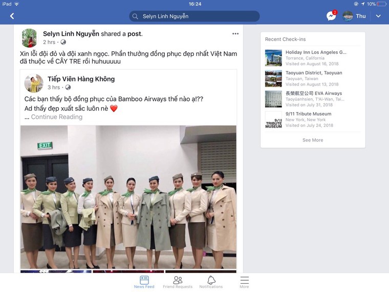 Cộng đồng mạng 'dậy sóng' với đồng phục tiếp viên hàng không Bamboo Airways ảnh 2