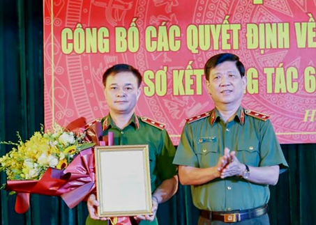 Bổ nhiệm lãnh đạo 9 cơ quan Công an ảnh 1