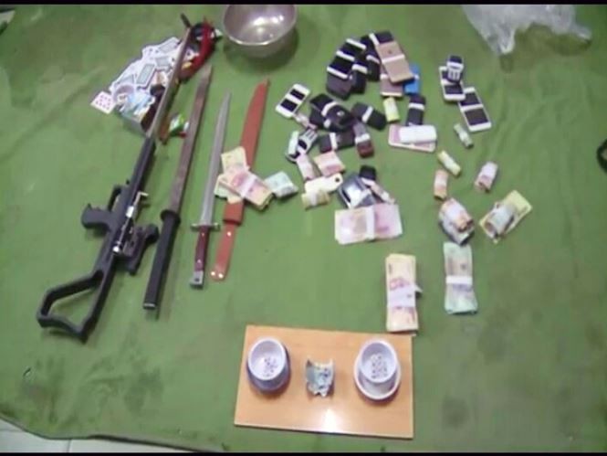 Triệt phá ổ bạc chứa nhiều vũ khí nóng ​ ảnh 1