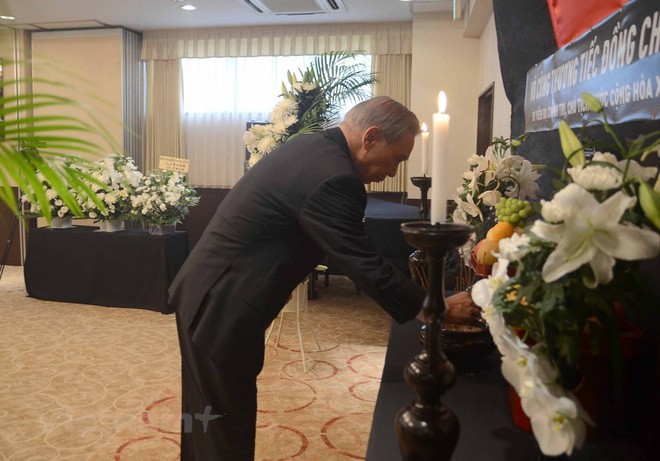 Hình ảnh Lễ viếng Chủ tịch nước Trần Đại Quang tại Nhật Bản ảnh 2