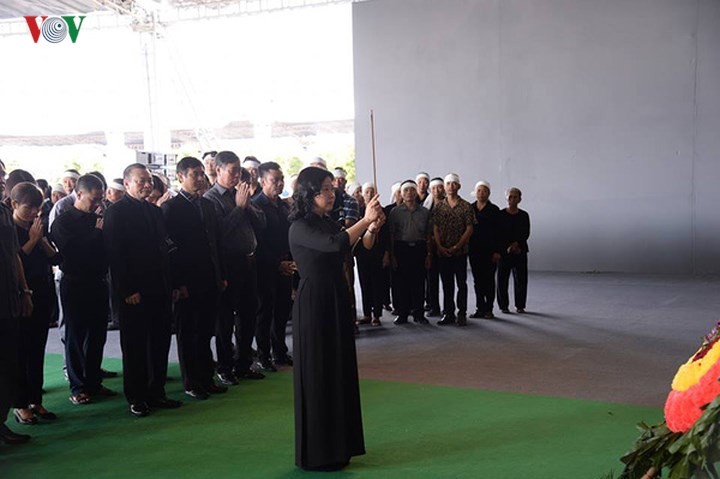 Lễ viếng Chủ tịch nước Trần Đại Quang tại quê nhà Ninh Bình ảnh 9