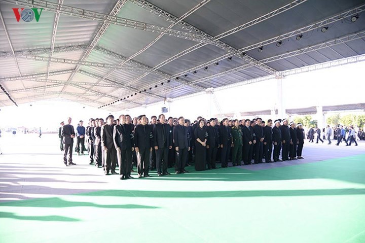 Lễ viếng Chủ tịch nước Trần Đại Quang tại quê nhà Ninh Bình ảnh 8