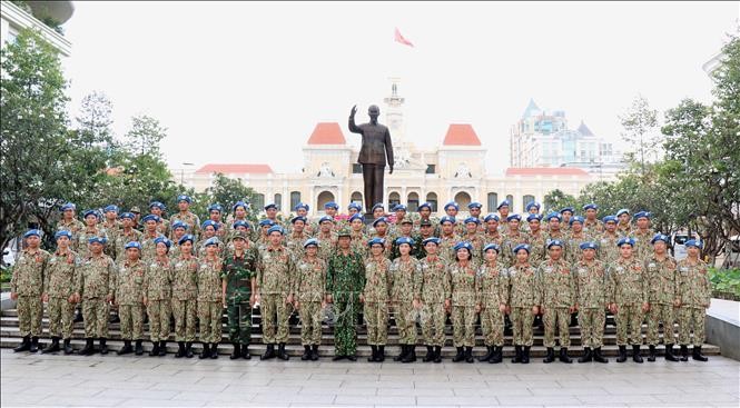 Khổ luyện 1.000 ngày, lực lượng gìn giữ hòa bình Việt Nam lên đường làm nhiệm vụ ảnh 1