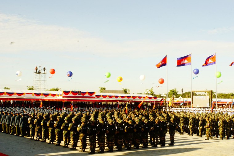 Chính phủ Campuchia khánh thành quần thể Tượng đài Thắng-Thắng ảnh 4