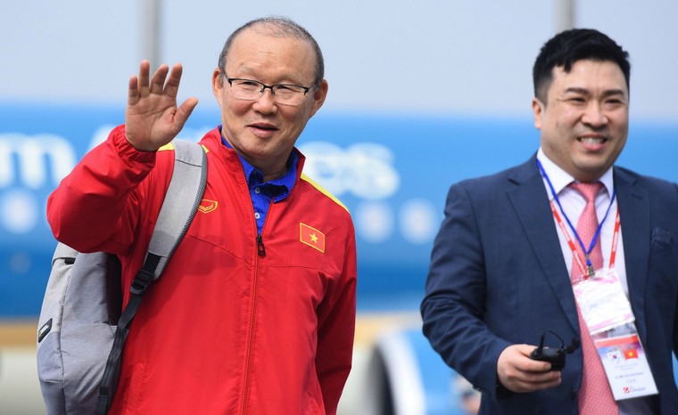 Thầy Park và học trò rạng rỡ ngày về Việt Nam ảnh 2