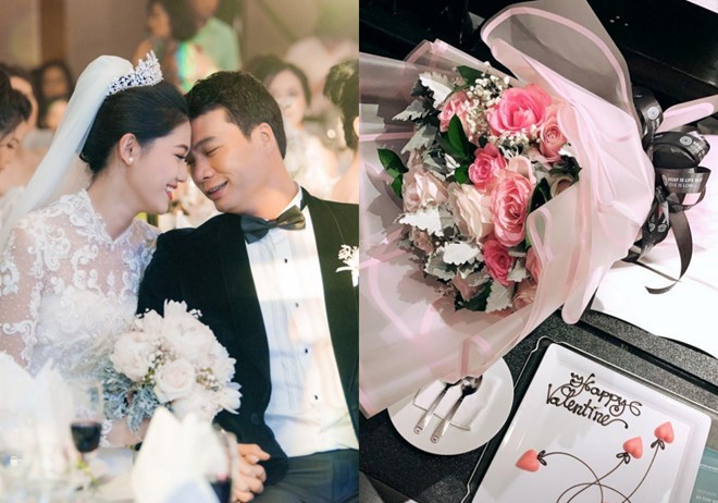 Trường Giang, Nhã Phương và Valentine của những sao Việt mới kết hôn ảnh 10