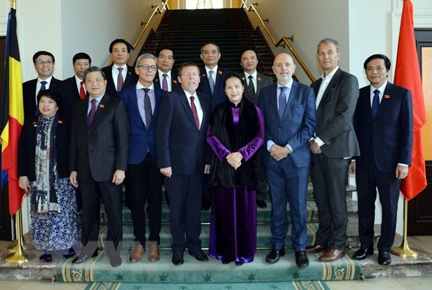 Chủ tịch Quốc hội mong muốn Bỉ tiếp tục ủng hộ việc phê chuẩn EVFTA ảnh 1