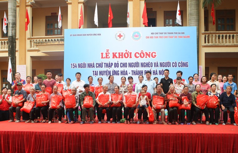 Hà Nội: Khởi công xây dựng 154 ngôi nhà cho người nghèo, gia đình có công ảnh 2