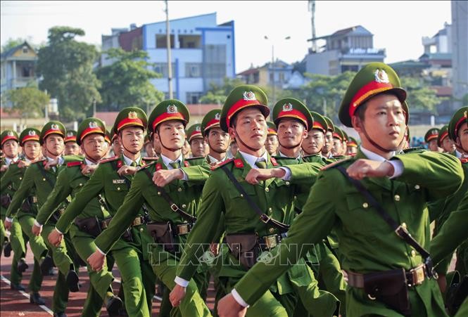 Lực lượng vũ trang tập luyện, chuẩn bị cho lễ kỷ niệm 65 năm Chiến thắng Điện Biên Phủ ảnh 5