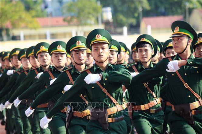 Lực lượng vũ trang tập luyện, chuẩn bị cho lễ kỷ niệm 65 năm Chiến thắng Điện Biên Phủ ảnh 7