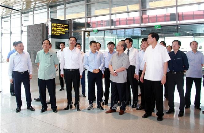 Thường trực Ban Bí thư Trần Quốc Vượng làm việc tại tỉnh Quảng Ninh ảnh 1