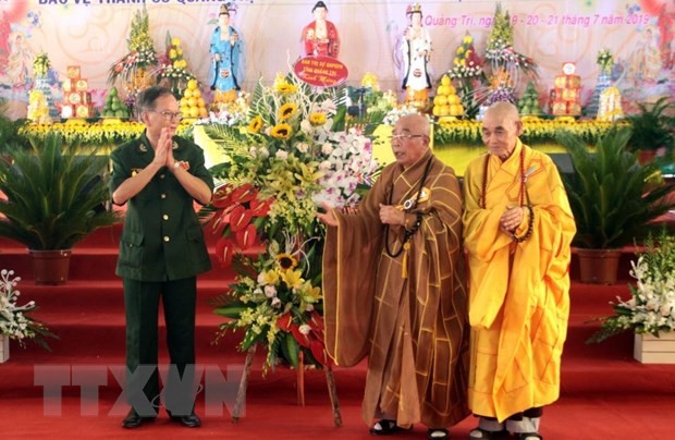 Đại lễ cầu siêu tri ân các anh hùng liệt sỹ tại tỉnh Quảng Trị ảnh 1