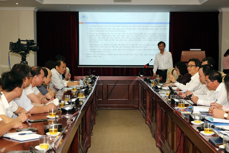 Xây dựng mạng lưới trường sư phạm với những ‘hạt nhân’ mạnh ảnh 3