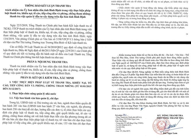 Phát hiện tham nhũng, bổ nhiệm lãnh đạo thiếu tiêu chuẩn ở Bình Định ảnh 1