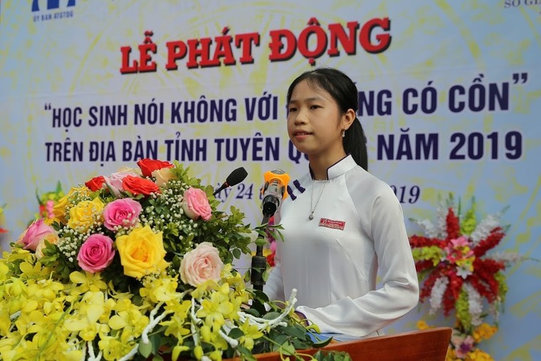 Phát động chương trình 'Học sinh nói không với đồ uống có cồn' ảnh 3