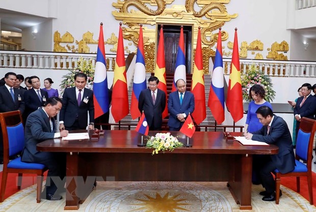 Tổng Bí thư, Chủ tịch nước Nguyễn Phú Trọng tiếp Thủ tướng Lào ảnh 1