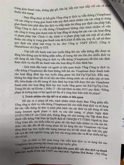 Sếp lớn nào ở VNPT liên quan đến đường dây đánh bạc nghìn tỷ? ảnh 1