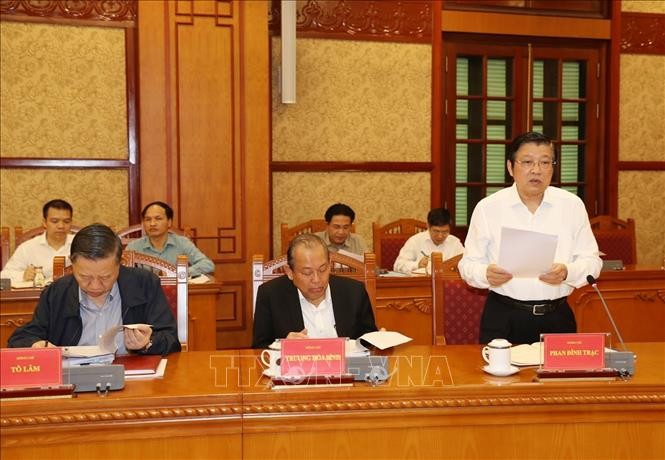 Tổng Bí thư, Chủ tịch nước chủ trì họp Thường trực Ban Chỉ đạo Trung ương về phòng, chống tham nhũng ảnh 6