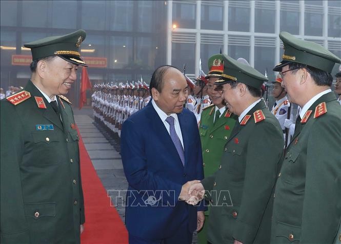 Thủ tướng Nguyễn Xuân Phúc dự Hội nghị Công an toàn quốc lần thứ 75 ảnh 2